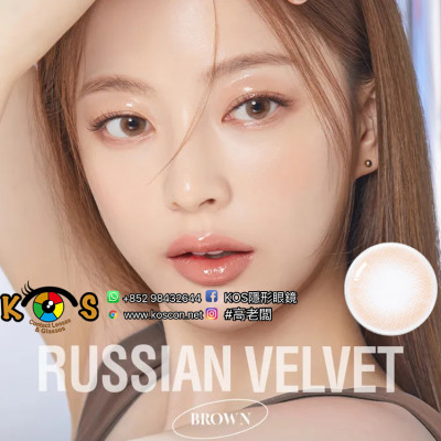 Olens 1Month Russian Velvet Brown 러시안벨벳 브라운 (月拋) Olens 1Month Russian Velvet Brown 러시안벨벳 브라운 (月拋)